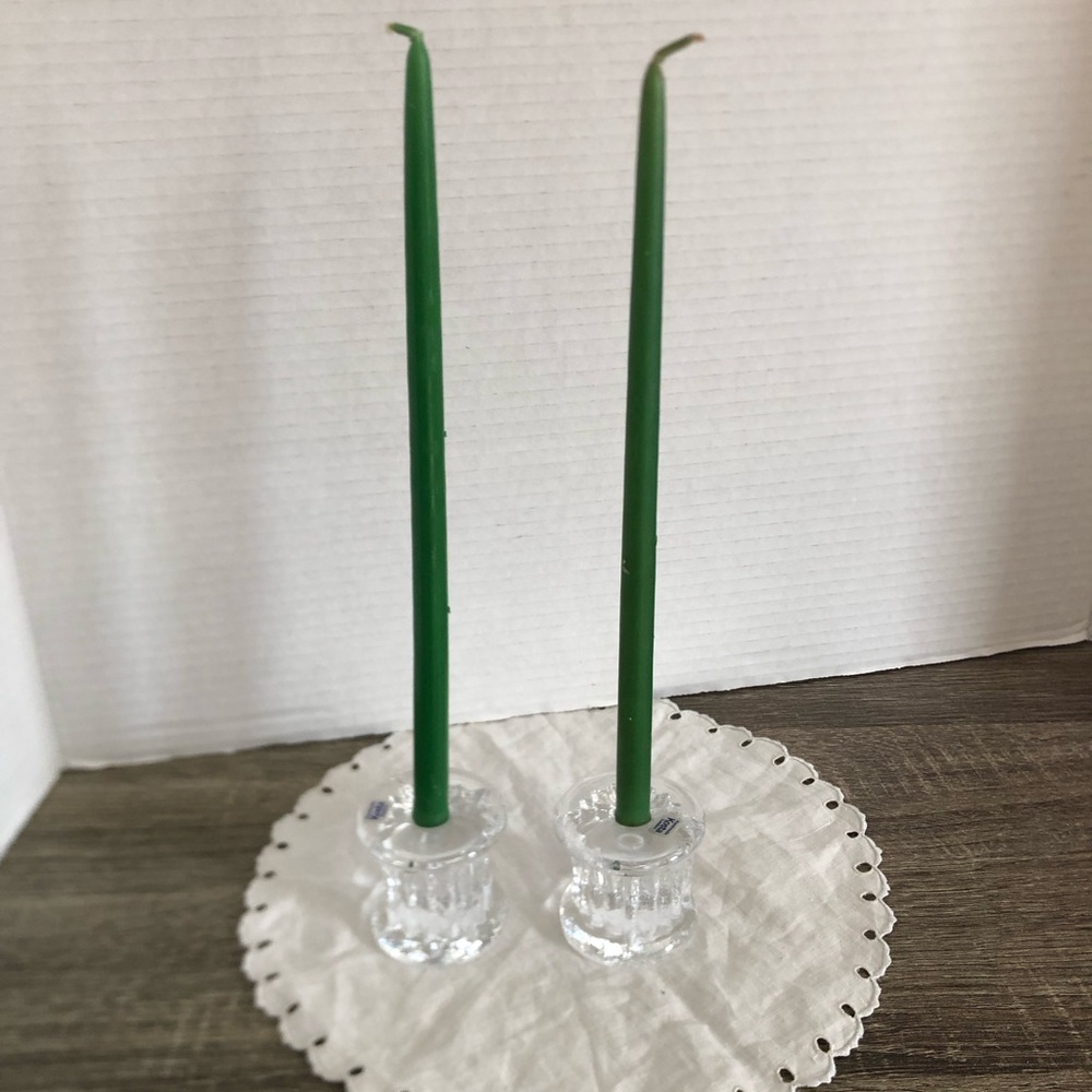 Kosta Boda Rurik 2” Textured Pillar Candle Holders